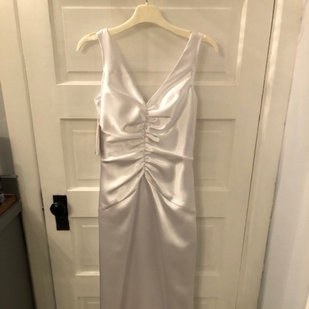 Jessica McClintock White Wedding/Formal Dress